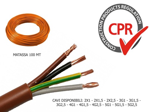 Cavo gommato fs18or18 fror - fs18or18,