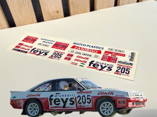 Decalcomanie per opel - 1/18,